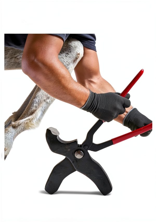 Farrier Tools Kit 12Pcs Hoof Trimming Set by Gtouse with Nippers-2