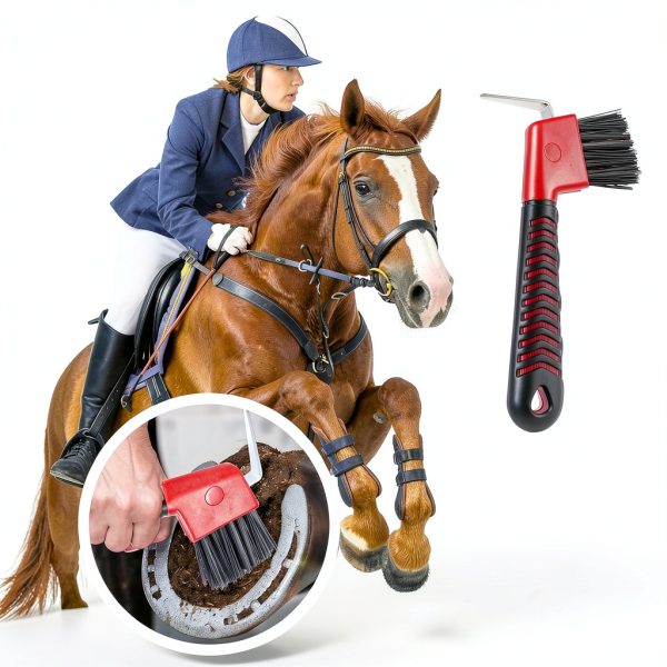 Farrier Hoof Knife 3-in-1 by ETCYAOXIN Carbon Steel Sharpener-6