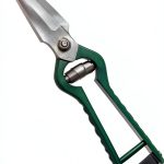 Jeffers Livestock Hoof Trimming Shears - 10" Heavy Duty Serrated Foot Rot Shears, Double Blade, Sharp Pointed Hoof Cutter, Green Handle, Strong Animal Hoof Trimming Scissors-0