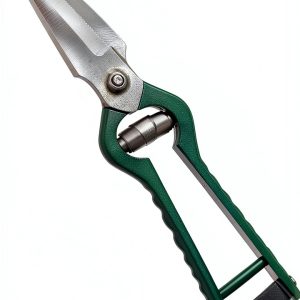 Jeffers Livestock Hoof Trimming Shears - 10" Heavy Duty Serrated Foot Rot Shears, Double Blade, Sharp Pointed Hoof Cutter, Green Handle, Strong Animal Hoof Trimming Scissors-0