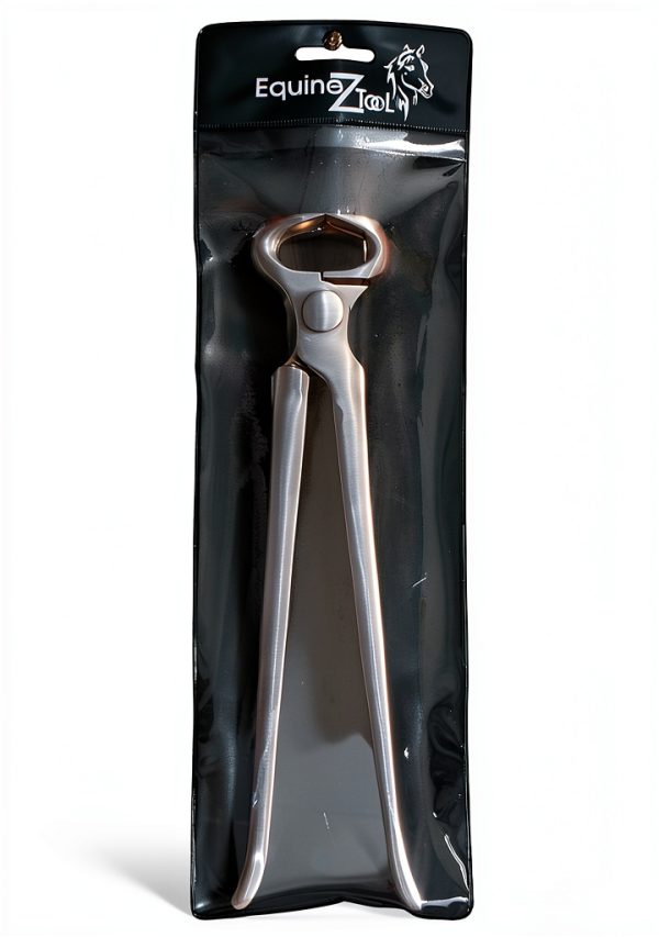Miniature Hoof Nipper 10" for Ponies – Equinez Vanadium Steel Tool-2