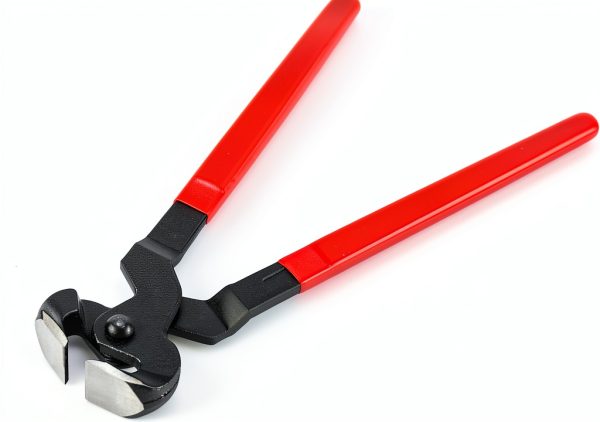 QWORK Hoof Nipper, 14" Heavy Duty Farrier Nippers with Plastic Grip, 1 Pack-2