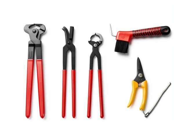 Farrier Tools Kit 12-Piece by lukar High Steel Horse Supplies-1