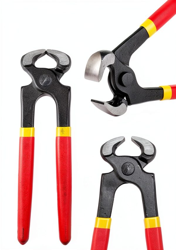 8 inch Farrier Hoof Tool Kit（5 Piece） Mini Rasp Hoof File Goat Pig Equine Metal Shears Farriers Hoof Nipper Cutter Handle Knife Stable Supplies-2