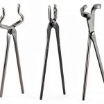 Blacksmith Tongs 3-Pc Set CongGongGo Heavy Duty Heat Treated Tools-0