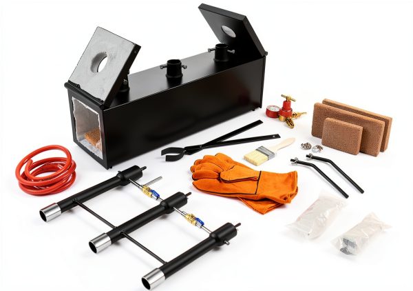 Triple Burners Portable Propane Gas Forge – Ecowlboy 2700F Square-7