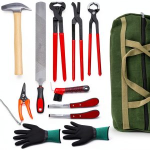 Farrier Tools Kit 12-Piece by lukar High Steel Horse Supplies-0