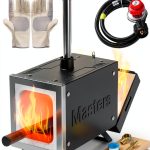 MMasters 1 Burner Propane Forge Kit Square Mini Gas Forge for Knife-0