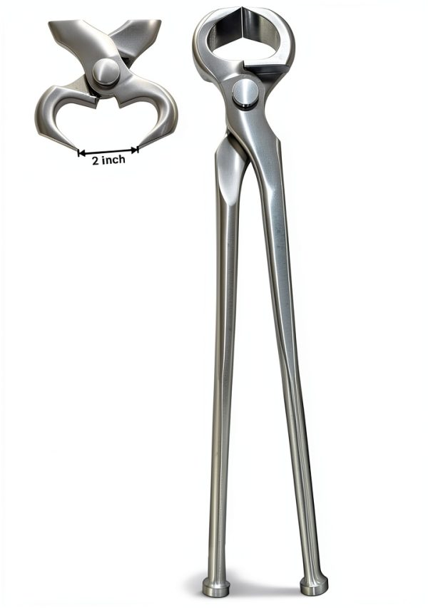 Shoe Puller 12" Vanadium Steel Farrier Tool Equinez Tools Dull Finish-3