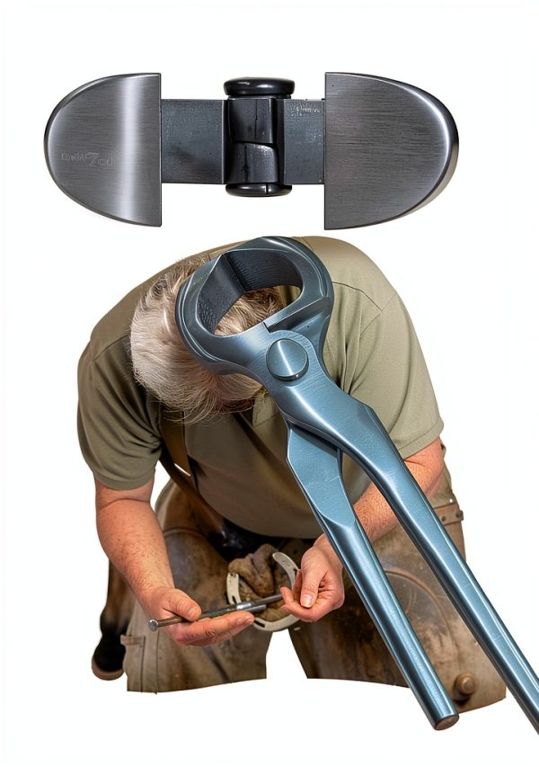 Shoe Puller 12" Vanadium Steel Farrier Tool Equinez Tools Dull Finish-1